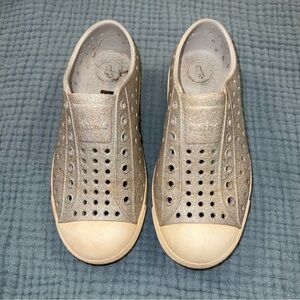 Native Silver Slip-On Shoes Sneakers